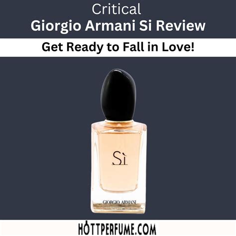 giorgio Armani Si reviews